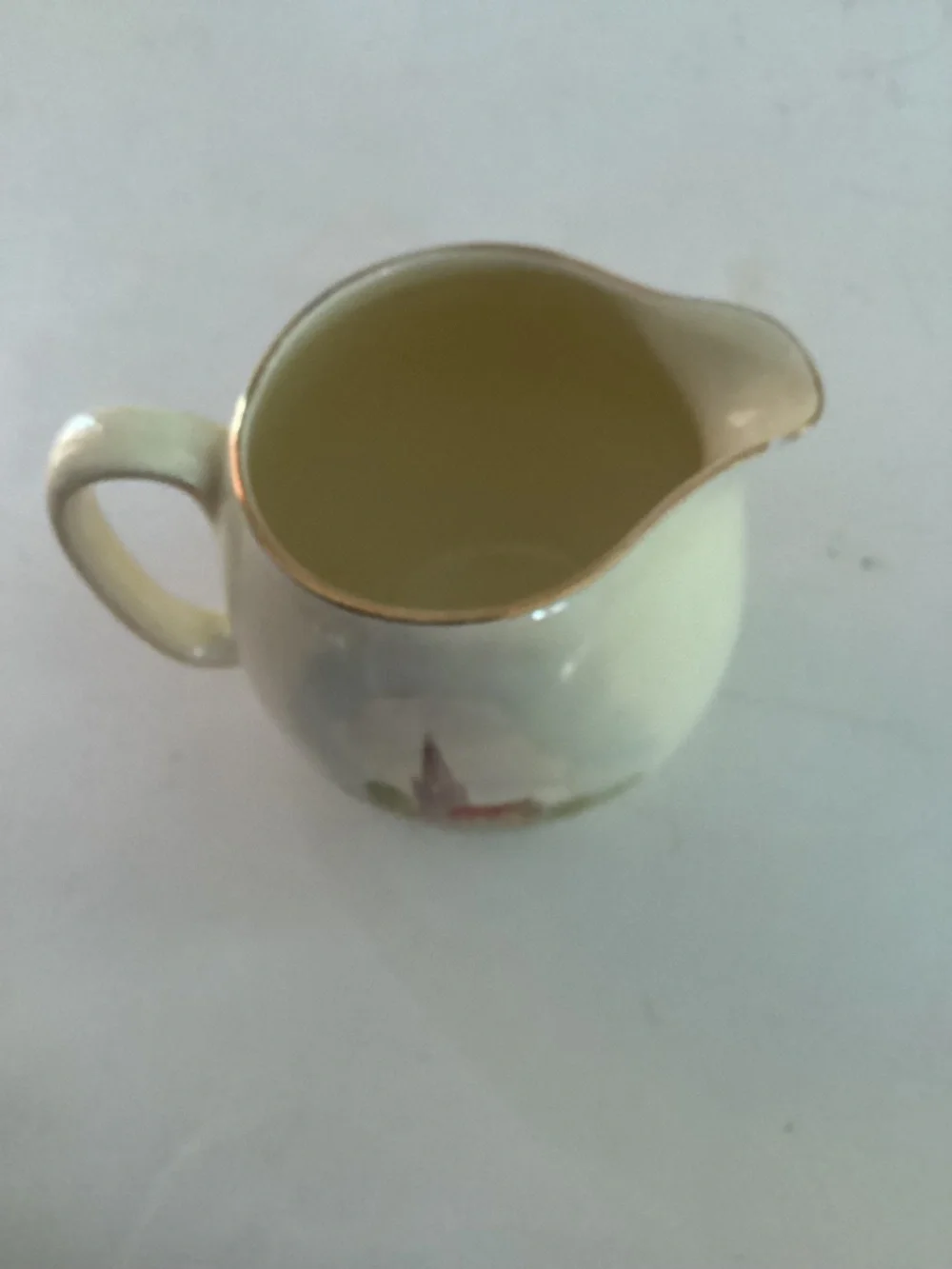 Vintage Royal Winton Cream Jug “Happy Days” pattern